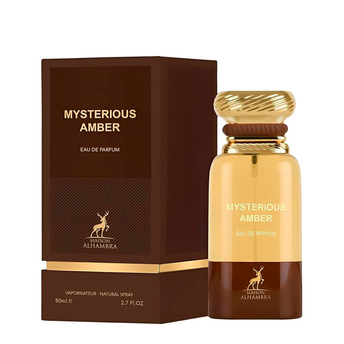 Maison Alhambra Mysterious Amber – Eau de Parfum 80 ml